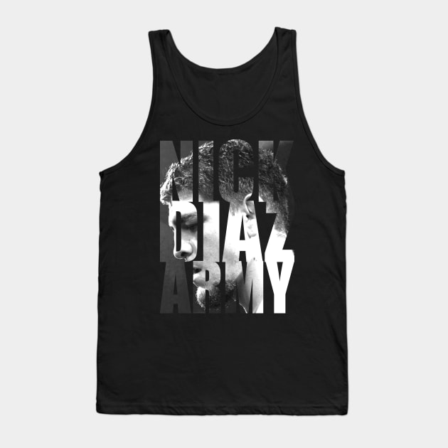 Nick Diaz Army Tank Top by SavageRootsMMA